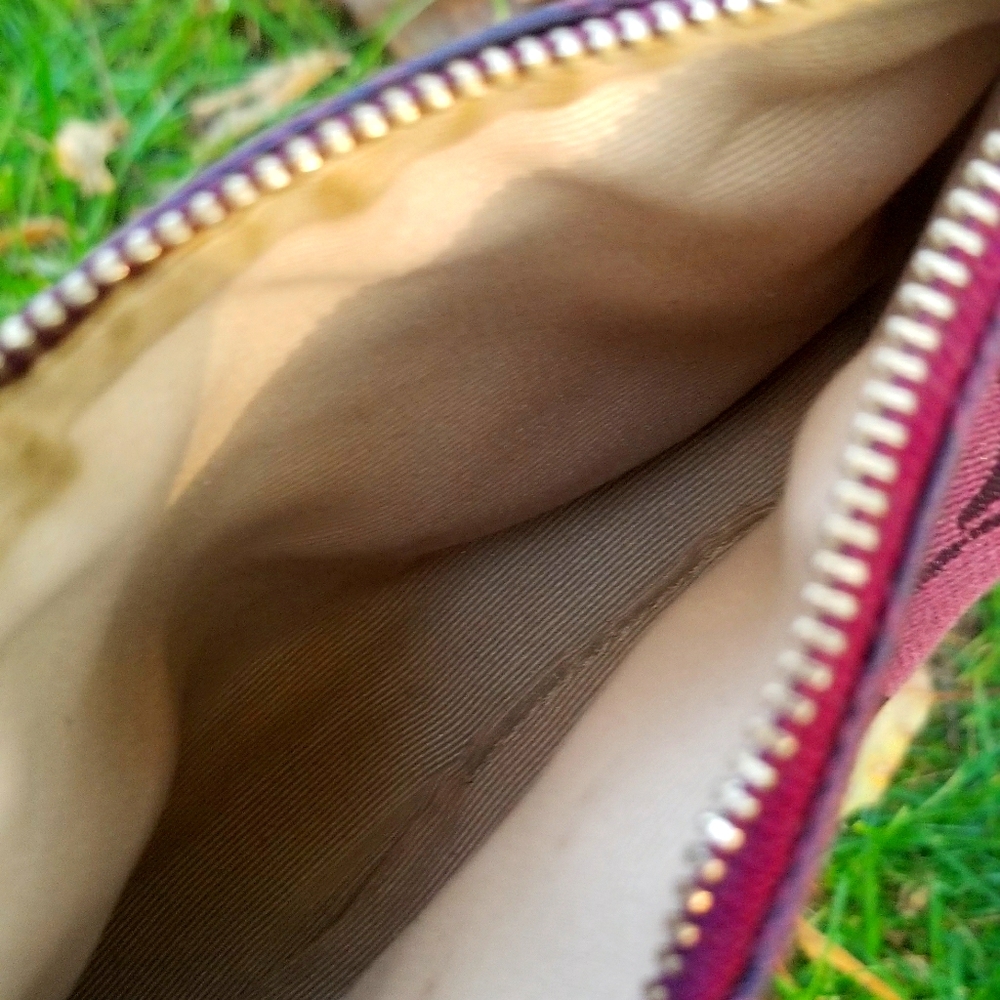 Couch make-up bag or small satchel